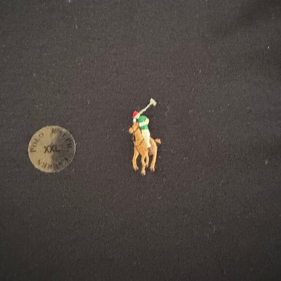 Polo Ralph Lauren Classic Fit Cotton Short Sleeve Crewneck T-Shirt Black Sz XXL - Picture 6 of 12